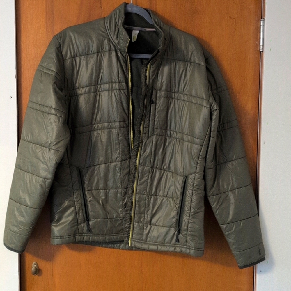 Smartwoold mens lightweight wool lined jacket